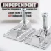 Independent Inverted Kingpin Baseplate